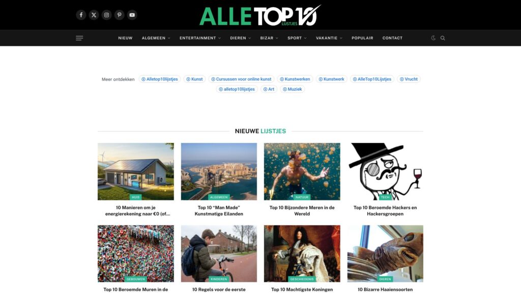 Screenshot of backlink alletop10lijstjes.nl