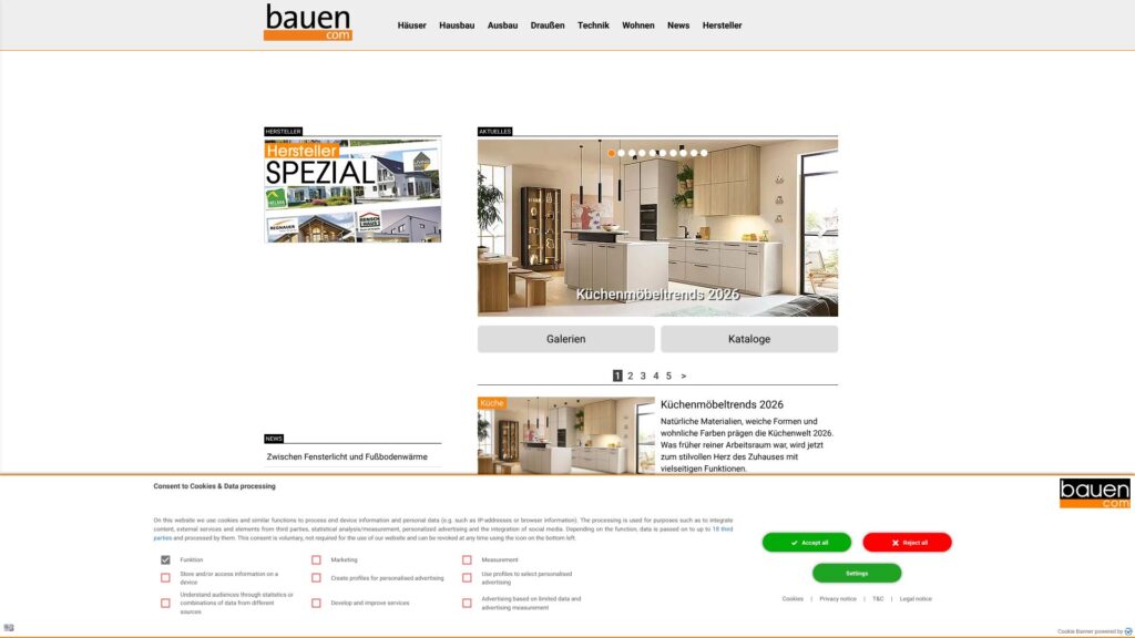 Screenshot of backlink bauen.com