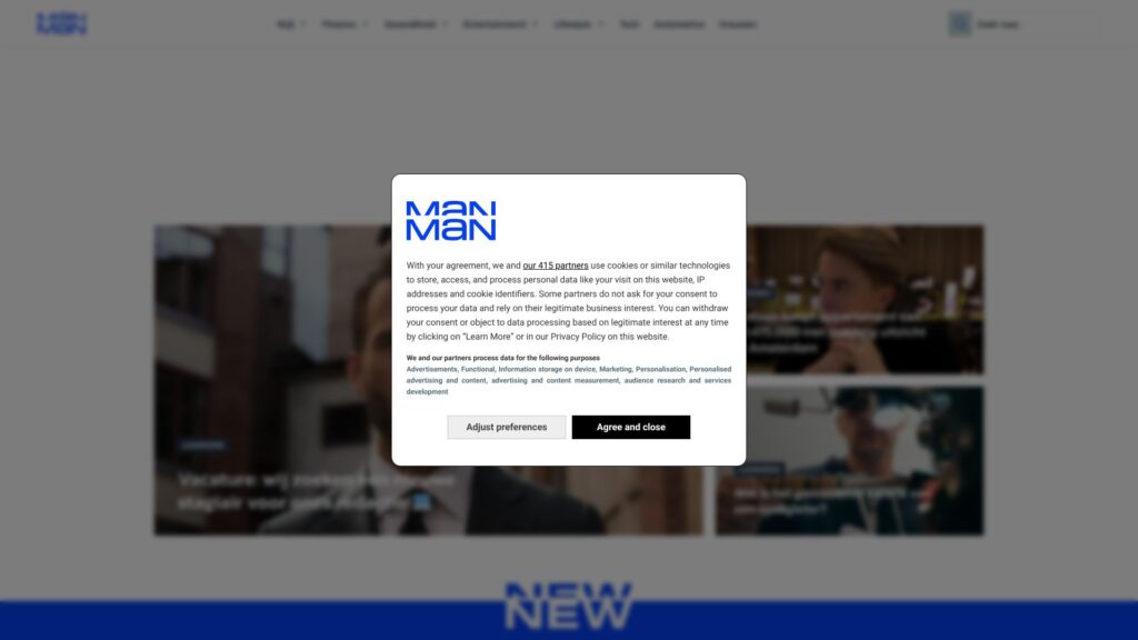 Screenshot of backlink man-man.nl