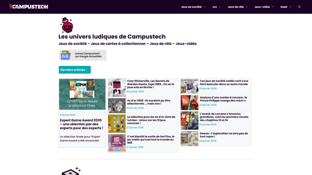 Screenshot of backlink campustech.fr