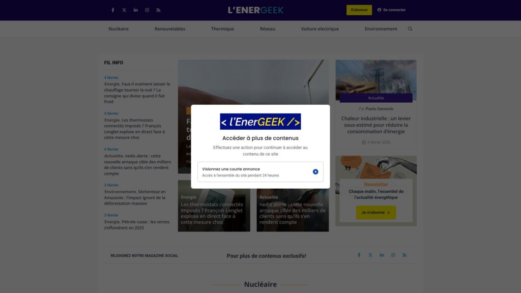 Screenshot of backlink lenergeek.com