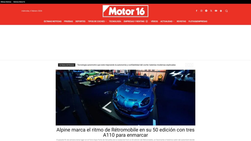 Screenshot of backlink motor16.com