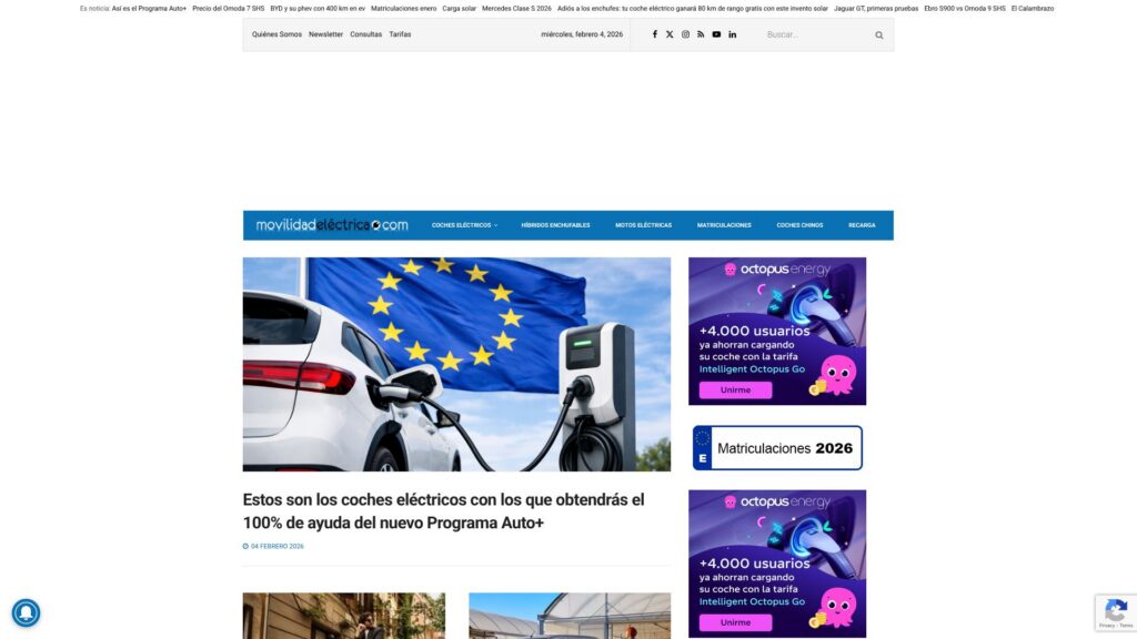 Screenshot of backlink movilidadelectrica.com