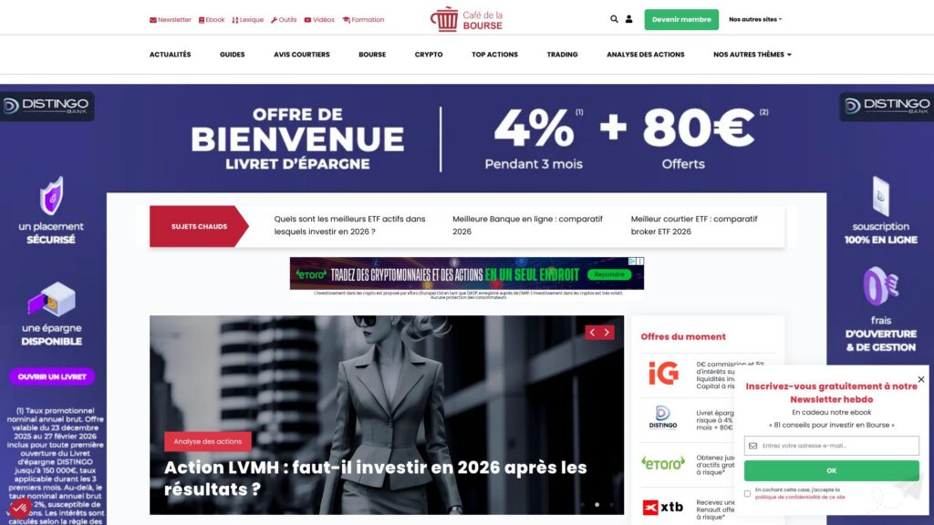 Screenshot of backlink cafedelabourse.com