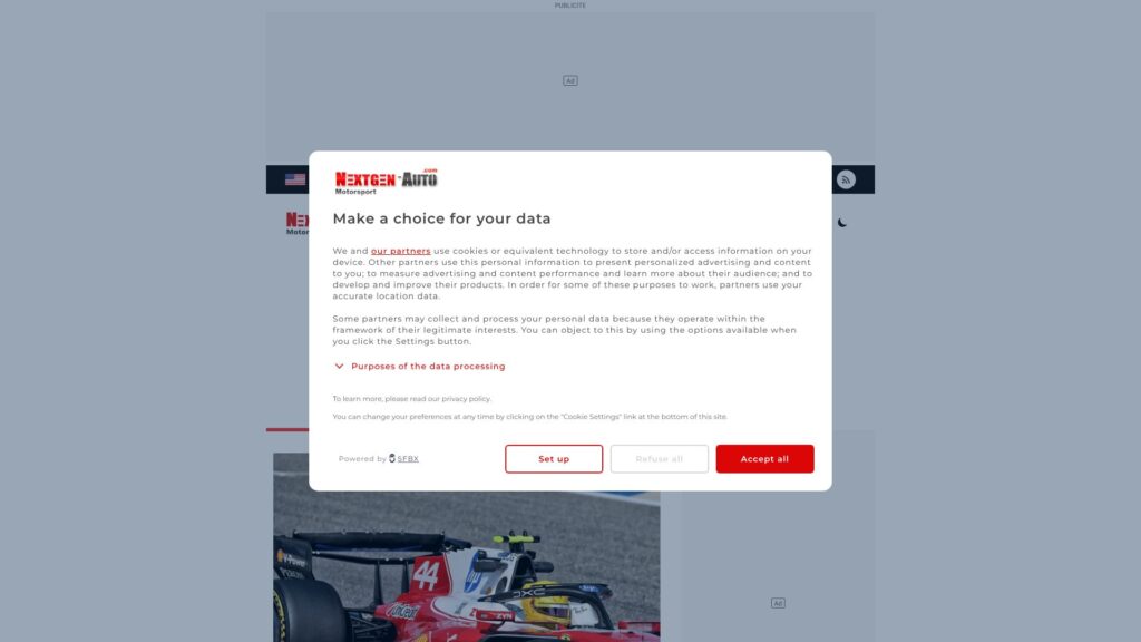 Screenshot of backlink motorsport.nextgen-auto.com